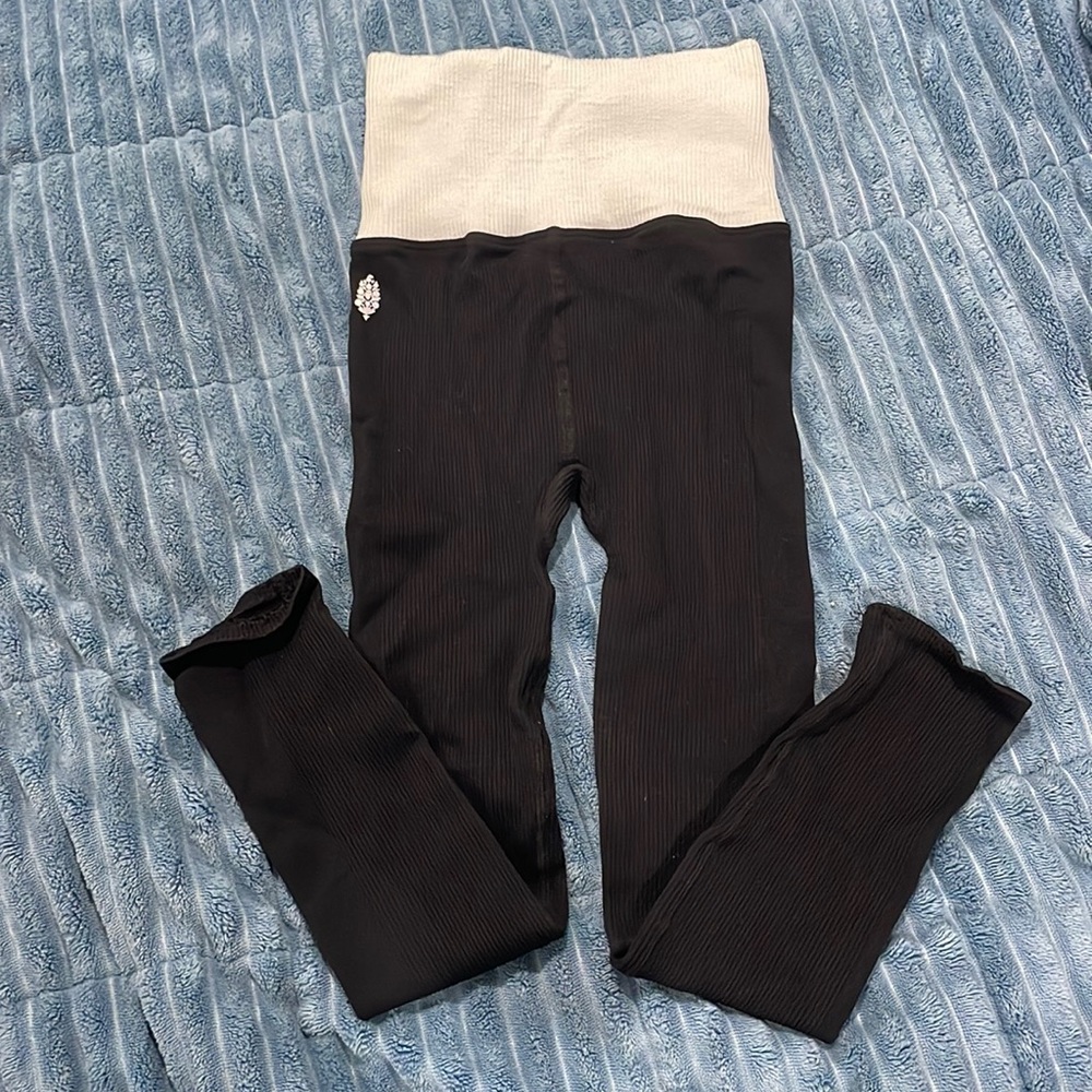 NWOT FP Movement by Free People Ultra HR Happiness Runs Colorblock Leggings XS/S